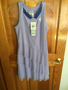 NEW Adidas Tennis Dress, medium, purple, with tags