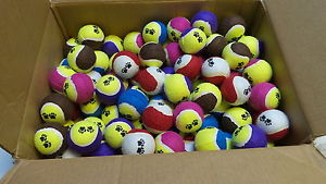 Bulk Buy Medium Size Dog Tennis Balls Set LOT OF 70 Balls Not In Packaging