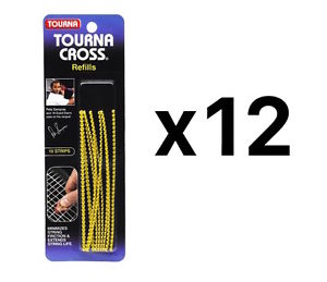 Unique Cross Sampras Tennis Racquet String Saver-Refills-10 Pack (12-Pack)