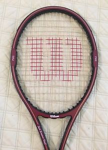 WILSON JACK KRAMER STAFF MIDSIZE GRAPHITE TENNIS RACKET ST VINCENT 4 1/2 FAIRWAY
