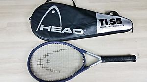 Head Ti S5 Tennis Racquet 4- 3/8" Grip with Bag Case (GWA 411)