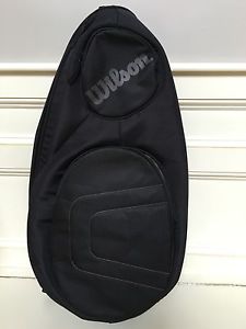 Wilson 3 Pack Tennis Sling Back Bag, Black, NWOT