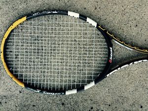 babolat pure storm LTD, strung, used