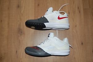 NIKE Dual Fusion Ballistec Advantage Tennis Shoes White, Gray Men Size 11 NEW