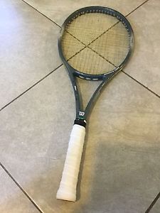 Wilson Graphite Comp Mid Plus Tennis Racquet 4 1/2" High Beam PWS Good Condition