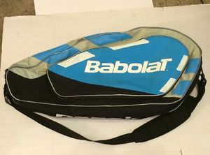 BABOLAT 6 Pack Tennis Bag Blue/Silver/Black