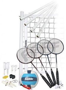 Franklin Sports Advanced Badminton And Volleyball Set
