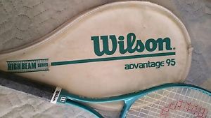 Wilson Sporting Goods SUPER HIGH BEAM Advantage 95 Tennis Racquet