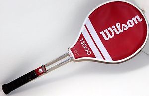 Vintage WILSON T3000 Tennis Racket Excellent + Cover
