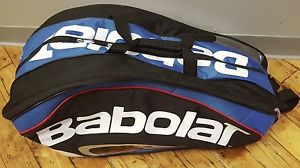 Babolat Team 12 Racquet Blue/white/black Tennis Bag - EUC