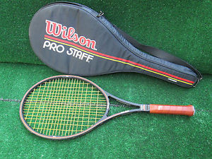 Tennis Wilson Pro Staff Largehead St. Vincent Tennis Racquet Near Mint 4 1/4 AWO