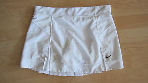 Nike Women DriFIT Baseline Tennis Skort Skirt White SIZE: EXTRA SMALL