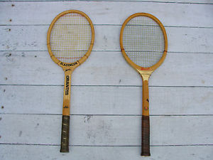 Slazenger Orantes Collectible Wood Tennis Racquet Bancroft Super Winner