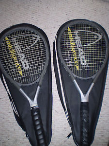 HEAD Ti S6 Tennis Racket LOT x2 Titanium Lightweight 16M/19 C 57-66 lbs Tension