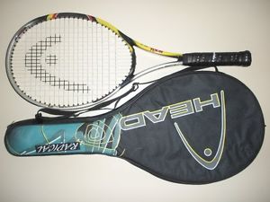HEAD RADICAL TOUR  OS 107  TENNIS RACQUET 4 5/8    (NEW STRINGS)