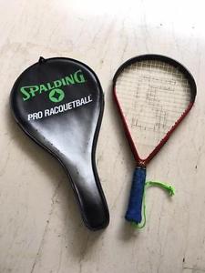 SPALDING, PRO-RACQUETBALL used (+cover)