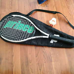 PRINCE HYBRID 03 TENNIS RACQUET WITH PRICE CARRY BAG & BALL HOLDER