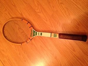 Vintage Wilson Jack Kramer Pro Wooden Racquet- Used