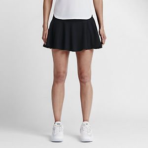 NIKE NIKECOURT BASELINE WOMEN'S SZ S DRI-FIT TENNIS SKIRT 728775 010