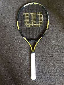 Wilson Federer 25" Junior Tennis Racquet - volcanic frame technology
