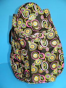 NEW Womens JETPAC  back Pack tennis bag multicolor multipockets