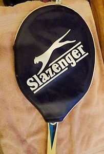 Vintage Slazenger Wooden Tennis Racquet Lady Slazenger! EXCELLENT Made in Japan