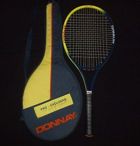 DONNAY PRO ONE ORIGINAL OVERSIZE  MADE IN BELGIUM TENNIS RACQUET 4 1/2 #9241