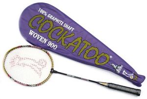 Racket Badminton (Violet) Carbon Composite Racquet Cary Case club