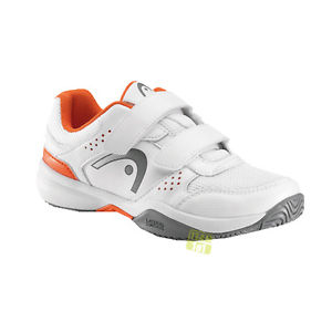 Head Niños Zapatillas de tenis Zapatos LAZER VELCRO JUNIOR blanco