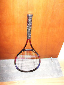 Prince Thunder 820 Longbody Tennis GRAPHITE Racquet 107 in. OS Vtg Racket 4 3/8