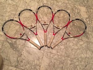 Lot of 5 Wilson Steam 105S 4 1/2 Grip and Bag