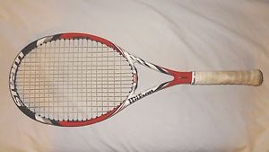 Wilson Steam 96 Tennis Racquet AmpliFeel 4 1/4