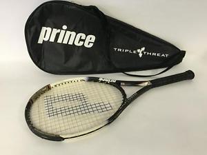 Prince Triple Threat Bandit OS 110 Head Tennis Racquet 4 1/2" L2 Grip w/Case