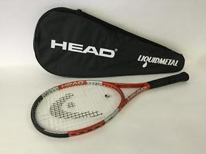 Head Liquidmetal Radical Tennis Racquet 4 1/2" Grip with Case Cover - NEW