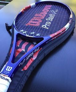 Wilson Pro Staff Tour Classic 6.6 Flag Stars & Stripes 4 1/4" Tennis Racquet
