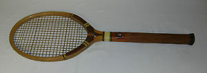 Pennant "Collegiate" Early 1930's Wood Tennis Racket Racquet