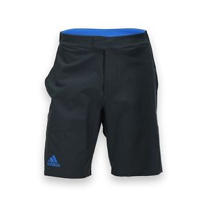 Pantalón tenis Adidas Barricade grey/shock blue talla M