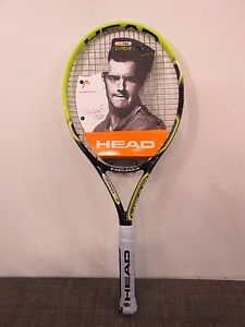 NEW HEAD YOUTEK IG EXTREME MP 2.0 TENNIS RACQUET (4 3/8 GRIP)