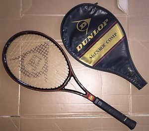 DUNLOP McENROE COMP John McEnroe Carbon Graphite Composite Tennis Racquet lOOk!!