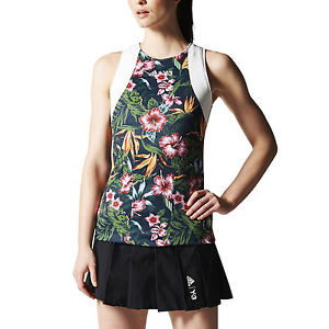 Adidas Mujeres Y3 Roland Garros Tenis Camiseta De Manga Corta - Estampado Floral