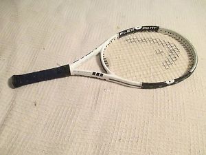 Head Flexpoint LIQUIDMETAL 10 SUPER OVERSIZE Tennis Racket STRUNG 4-1/2" Blue