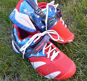 Babolat Propulse 3 Star & Stripes US Open American Flag Tennis Shoes US 6.5