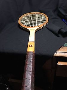 Vintage Wilson Jack Kramer Pro Model Racket Approved for Professional Play