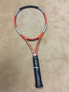 Head Liquidmetal Radical 4 1/2 Grip Oversize 107 Tennis Racquet L4 Good