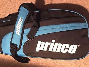 Prince Club Collection 6-Pack Blue/Black Tennis Racket Raquet Bag New with Tags
