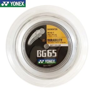 YONEX  STRING BG65 Reel 200M "String 22 Times "