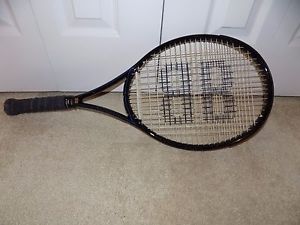 BLACKBURNE DOUBLE-STRUNG DS 107 OVERSIZE TENNIS RACQUET 4 1/2" GRIP