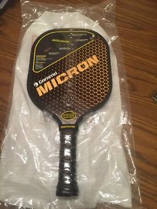 Gamma Micron Pickleball Paddle Fiberglass Composite Hitting Surface