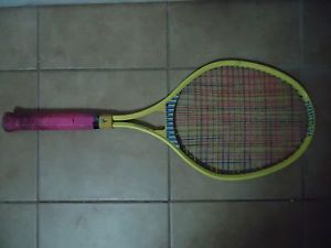 Kneissl White Star Magic 30 Tennis Racket 4 5/8 Neon Yellow Magnesium Nice