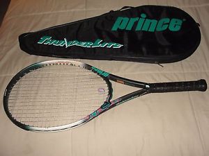 PRINCE THUNDER LITE OVERSIZE TENNIS RACKET - 800 POWER LEVEL - ORIG CASE - I09
